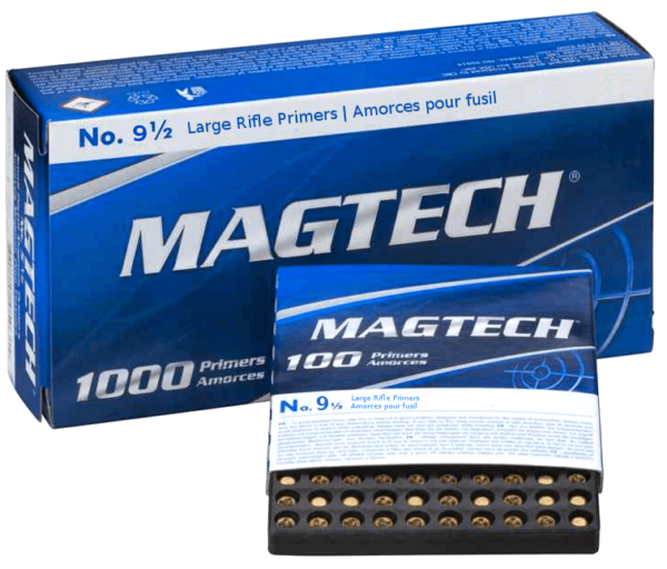 Magtech Large Rifle Primer 9.5 -1000ct