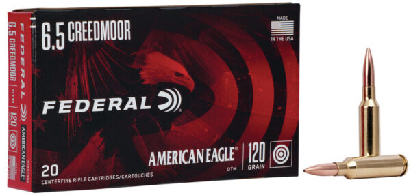 Federal American Eagle 6.5 Creedmoor 120GR OTM