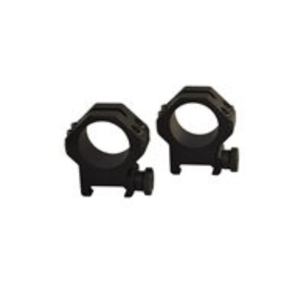 Weaver Black Matte Six Hole Tactical Extra High