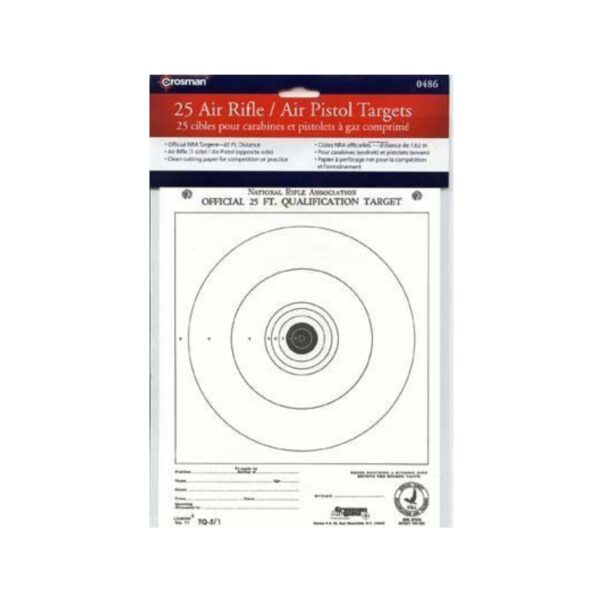 Crosman Targets 25 Pack