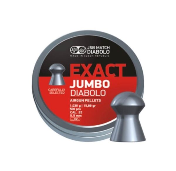 JSB Exact Jumbo 22 Pellets 5,52