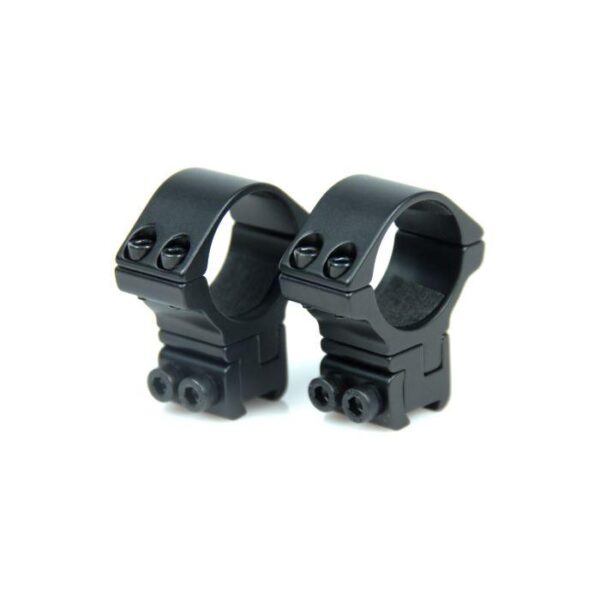 Hawke Adjustable Ring Mounts 9-11mm 30mm High