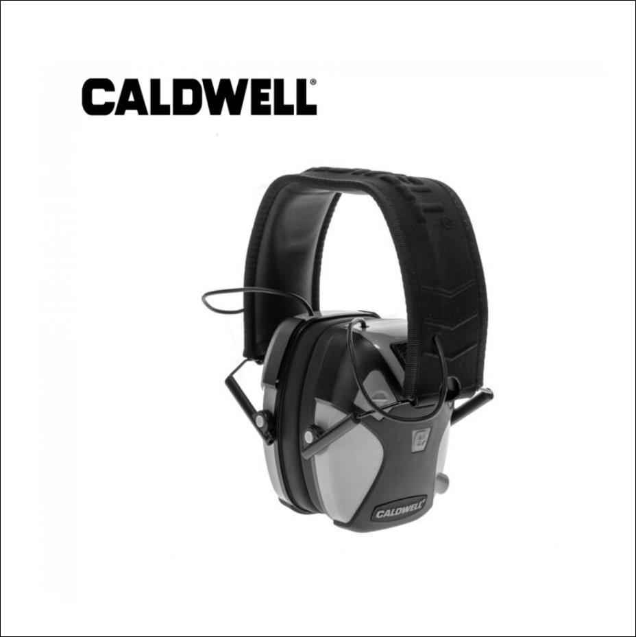 Caldwell Passive Hearing Protection Grey 30NRR Order Online Livens