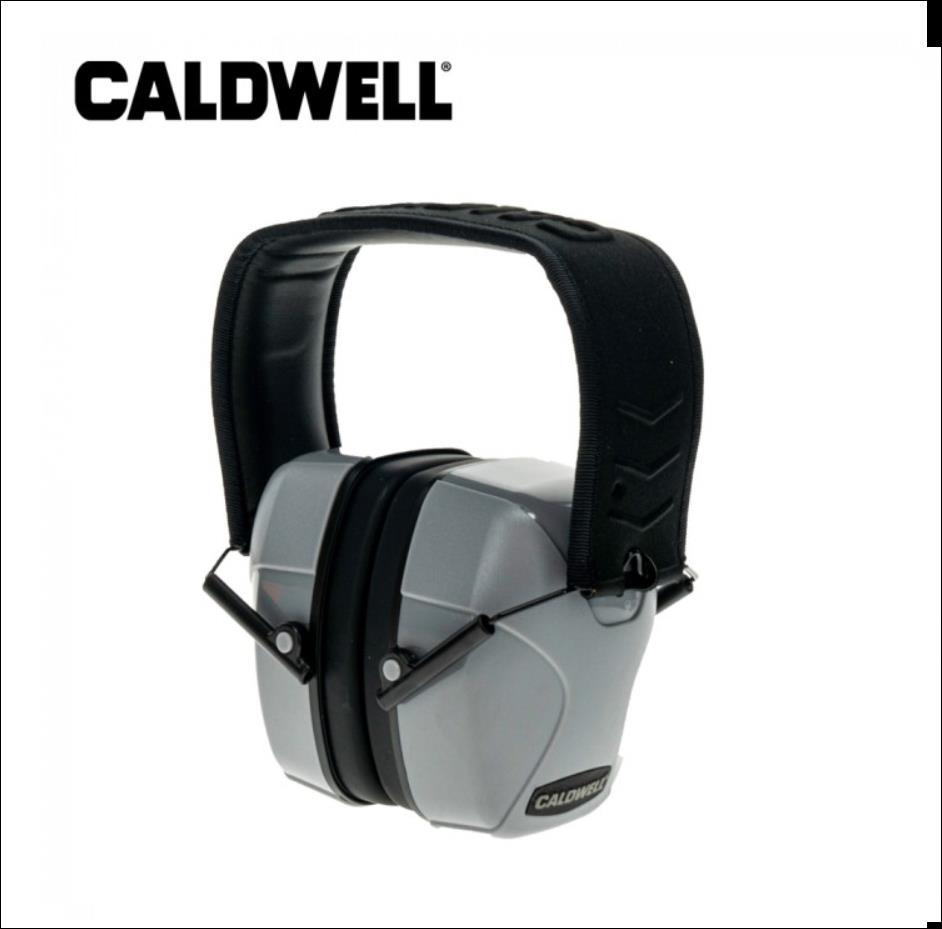 Caldwell Passive Hearing Protection Low Pro Grey 30NRR