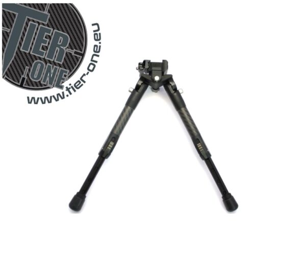Tier One Tactical Bipod  Q/D Picatinny Carbon Leg