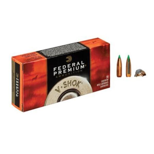 Federal VShok Premium - 22-250 55GR