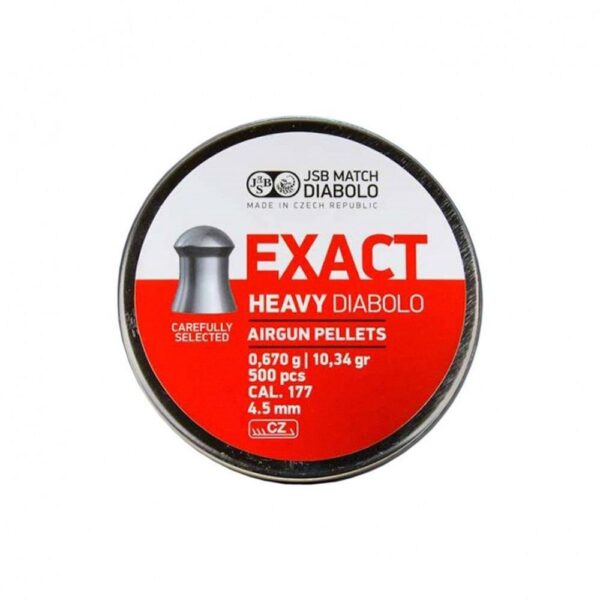 JSB Exact Heavy Diabolo Pellets .177