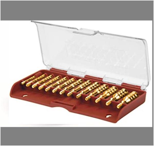 Tipton 13pc Brass Jag Set .17 to .45 Caliber