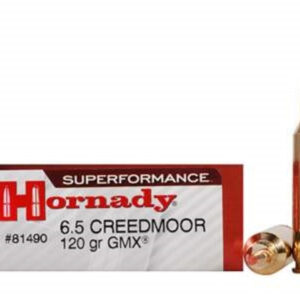 Hornady 6.5mm Creedmoor 120gr GMX SPF Lead Free