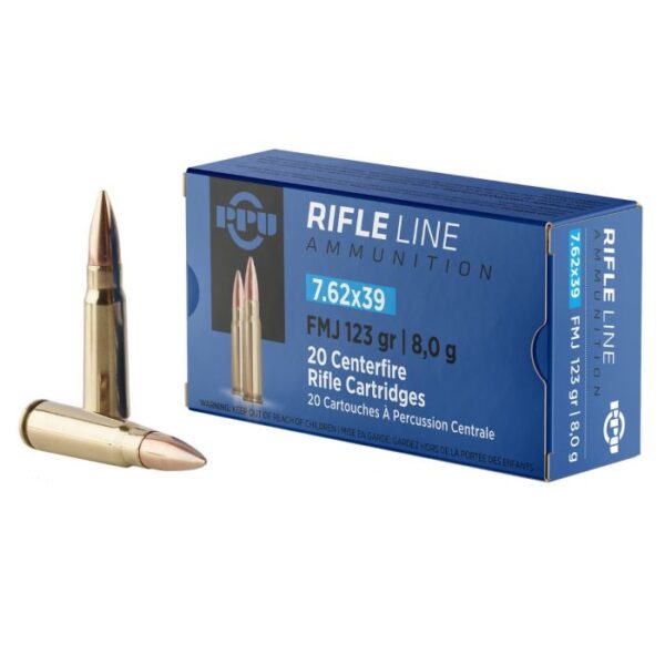 PPU PRVI Partizan 7.62 x 39 FMJ 123gr