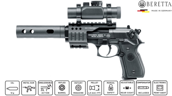 M92 FS XX-Treme Co2 Pistol by Beretta