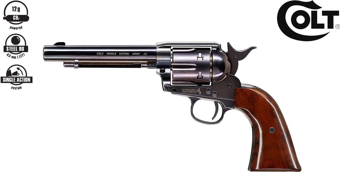 ガスガン　Colt Single Action Army .45 Colt Single Action Army 45 BB 5.5inch Peacemaker | Livens Gun Shop