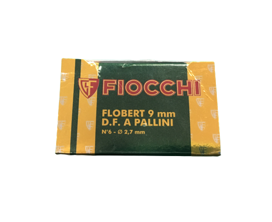 Fiocchi 9mm Flobert Rimfire Cartridges x 50