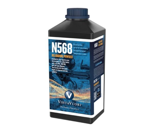 Vihtavuori N568 Rifle Powder 1kg Bottle