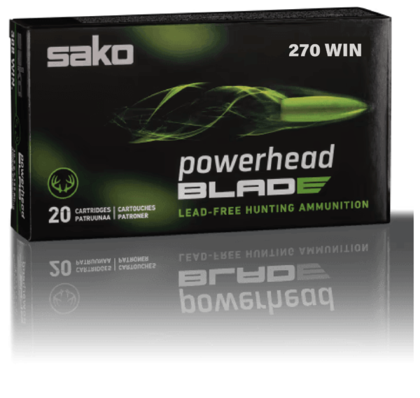 Sako 270 Powerhead Blade 120 GR TXM Lead Free