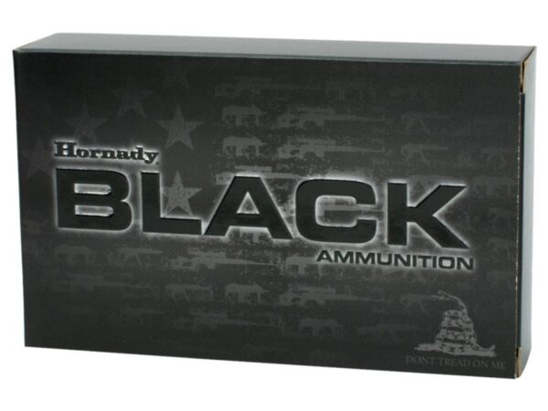 hornady ammunition 300 aac black 208 grn a max subsonic black 20 pack horn 80891 2