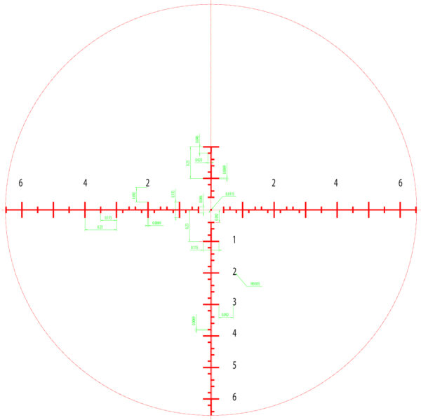 4.8 26x56 reticle drawing 2