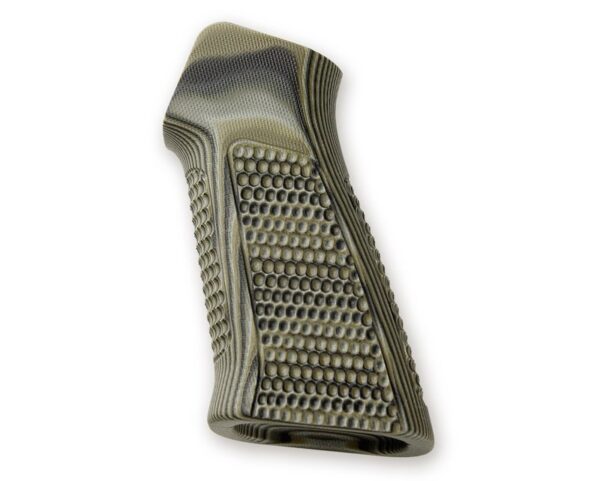 AR-15/M-16 - Piranha - G10 G-Mascus GREEN - No Finger Grooves