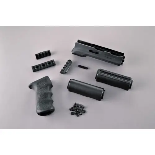 Hogue AK-47 Rubber Forend and Grip Kit - Black