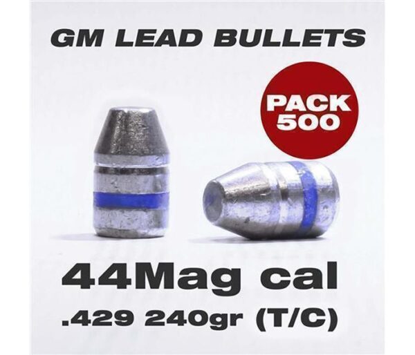 GM Lead Bullets .429 44Mag 240gr (TC) Pk500 - Image 2
