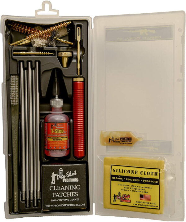 Pro-Shot 5.56mm / .223 Cal. Tactical AR Rifle Classic Box Cleaning Kit