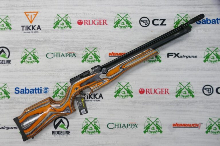 REXIMEX .177 Pretensis Orange Laminate Livens Gun Shop REXIMEX .177