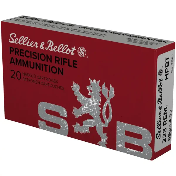 Sellier & Bellot .223 Rem OTM HPBT 4.5g 69grs