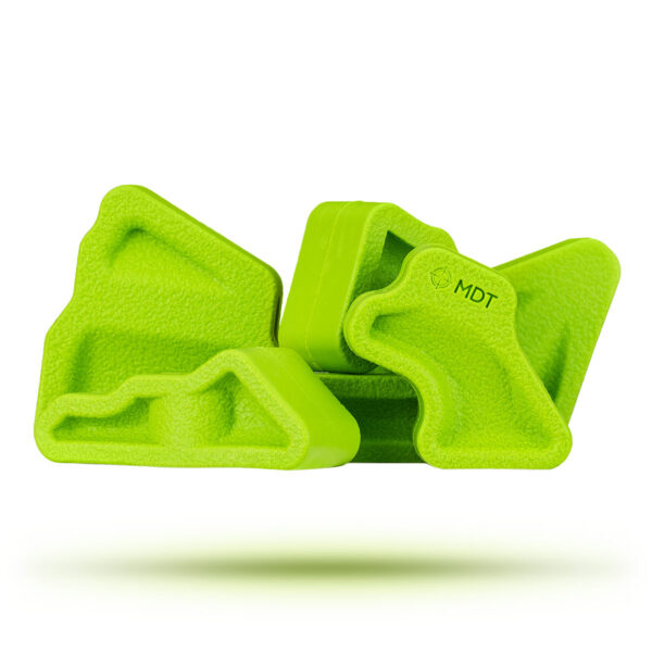 MDT SRS-X Buttstock Pocket Rubber Damper set - Green - Image 2