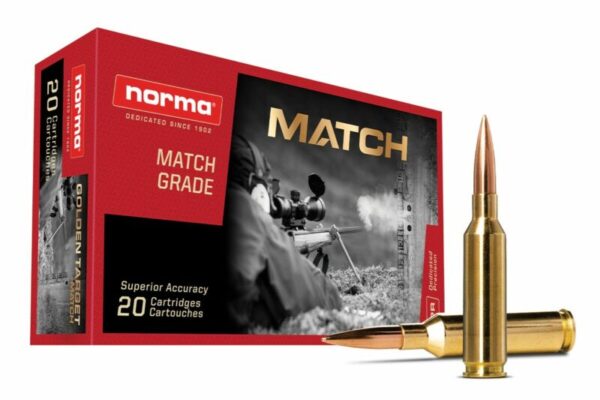 Norma 6.5 Creedmoor Golden Target Match 143gr