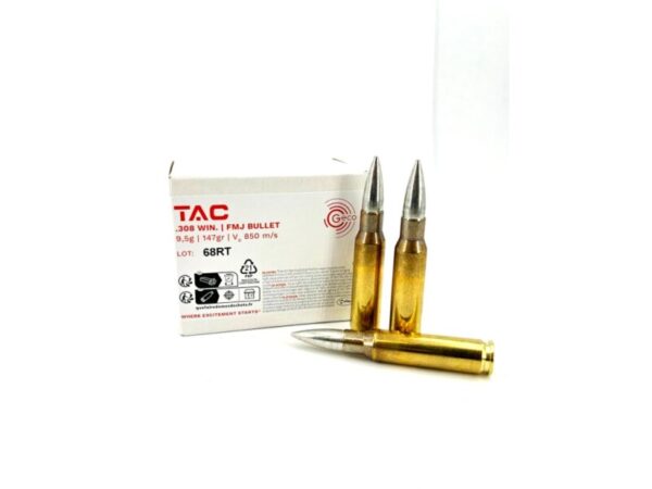 GECO .308 Win TAC FMJ 147gr