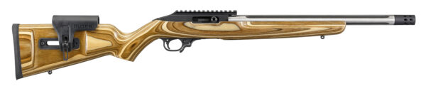 Ruger 10/22 Competition: 22LR, Laminate Stock, 16" Barrel, Optics-Ready, 10-round.