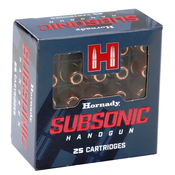 Hornady Subsonic 9mm Luger 147gr XTP