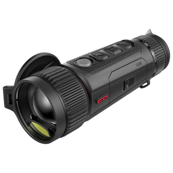 Nocpix Vista H50R Thermal Monocular offers high-resolution thermal imaging with a built-in range finder. Ideal for hunting, observation, and security, it ensures reliable performance in various conditions.