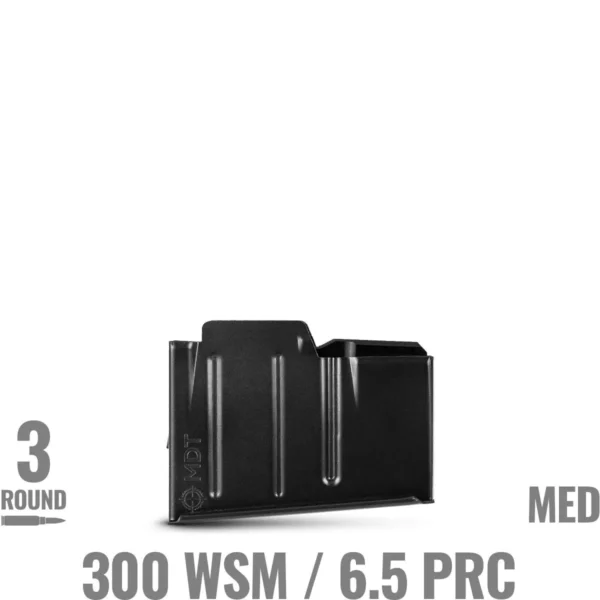 MDT 300 WSM / 6.5 PRC Metal Magazine - MED XM- 3 RND