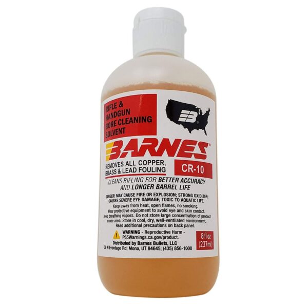 Barnes Cr-10 Bore Cleaner 8oz Bottle