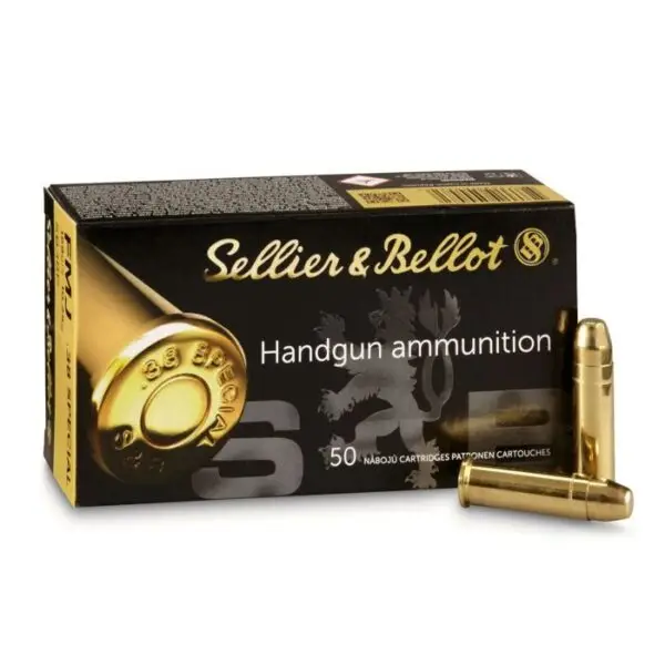 Sellier & Bellot .38 Special 158gr FMJ Handgun Ammo