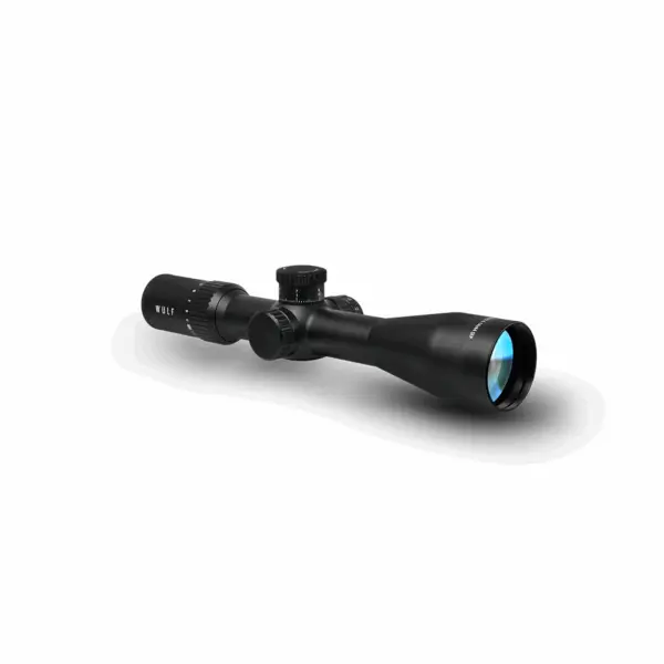 WULF Hurricane Compact 4-14x44 SFP IR Rifle Scope – W-MIL1 Reticle, 0.1 MRAD, 30mm Tube