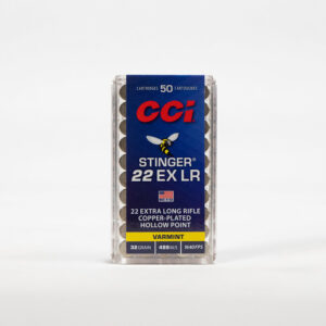 CCI Stinger .22 EX LR 32gr Hollow Point