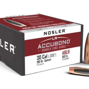 Nosler 30 Cal 190gr AccuBond Long Range Spitzer Point (58456) – 100ct