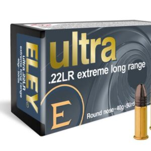 ELEY Ultra Extreme Long Range .22LR 40gr