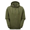 Ridgeline Element Recycled Zipped Hoodie Olive - Large