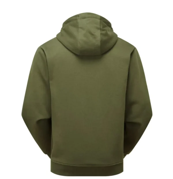 Ridgeline Element Recycled Zipped Hoodie Olive - Large