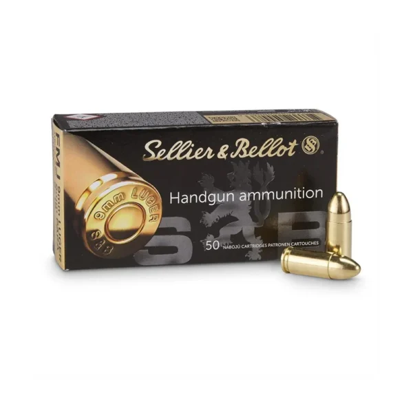 Sellier & Bellot 9mm Luger 115gr FMJ