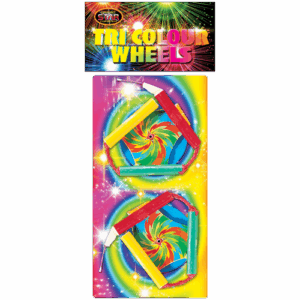 Bright Star Tri Colour Wheels 2pce