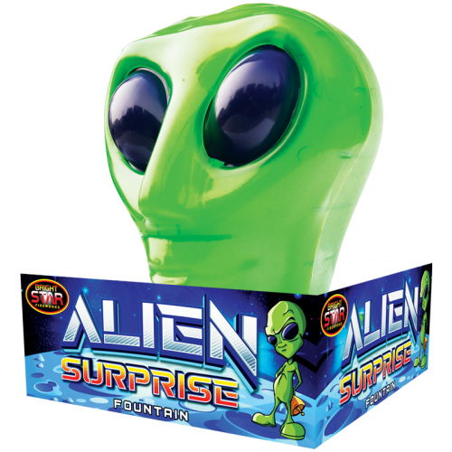 Bright Star Alien Surprise Fountain PDQ Box