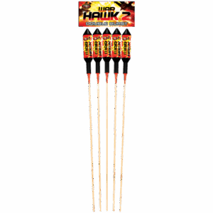 Esco War Hawk 2 Double Burst Rocket 5pce (1.3G)