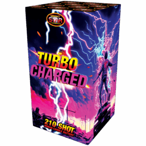 Bright Star Turbo Charged 210 Shot Roman Candle Battery