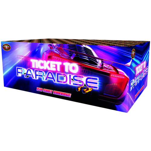 Bright Star Ticket to Paradise 150 Shot Barrage