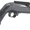 Ruger 10/22 22LR Carbon Fiber Magpul MOE X-22 Stock — White Speckled Black
