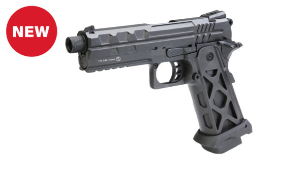 Krown Land Tartarus MKII Black 177 BB Air Pistol